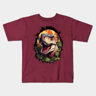 Dinosaur Raptor from Jurassic Era Kids T-Shirt